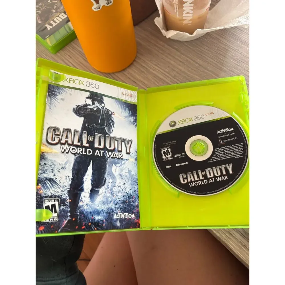 Call of Duty World at War Xbox 360 Complete CIB